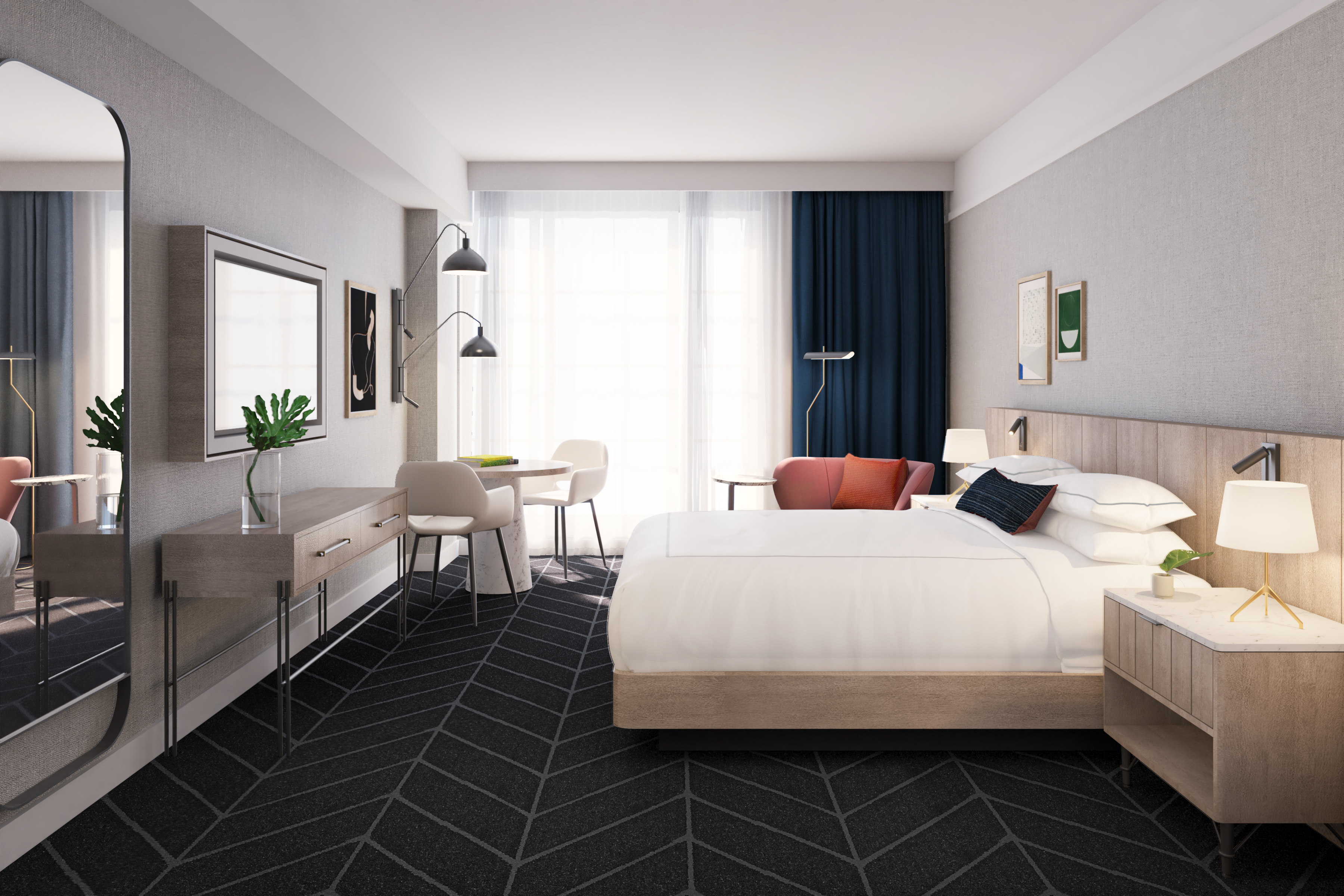 The Forum Hotel Kimpton Guest Room