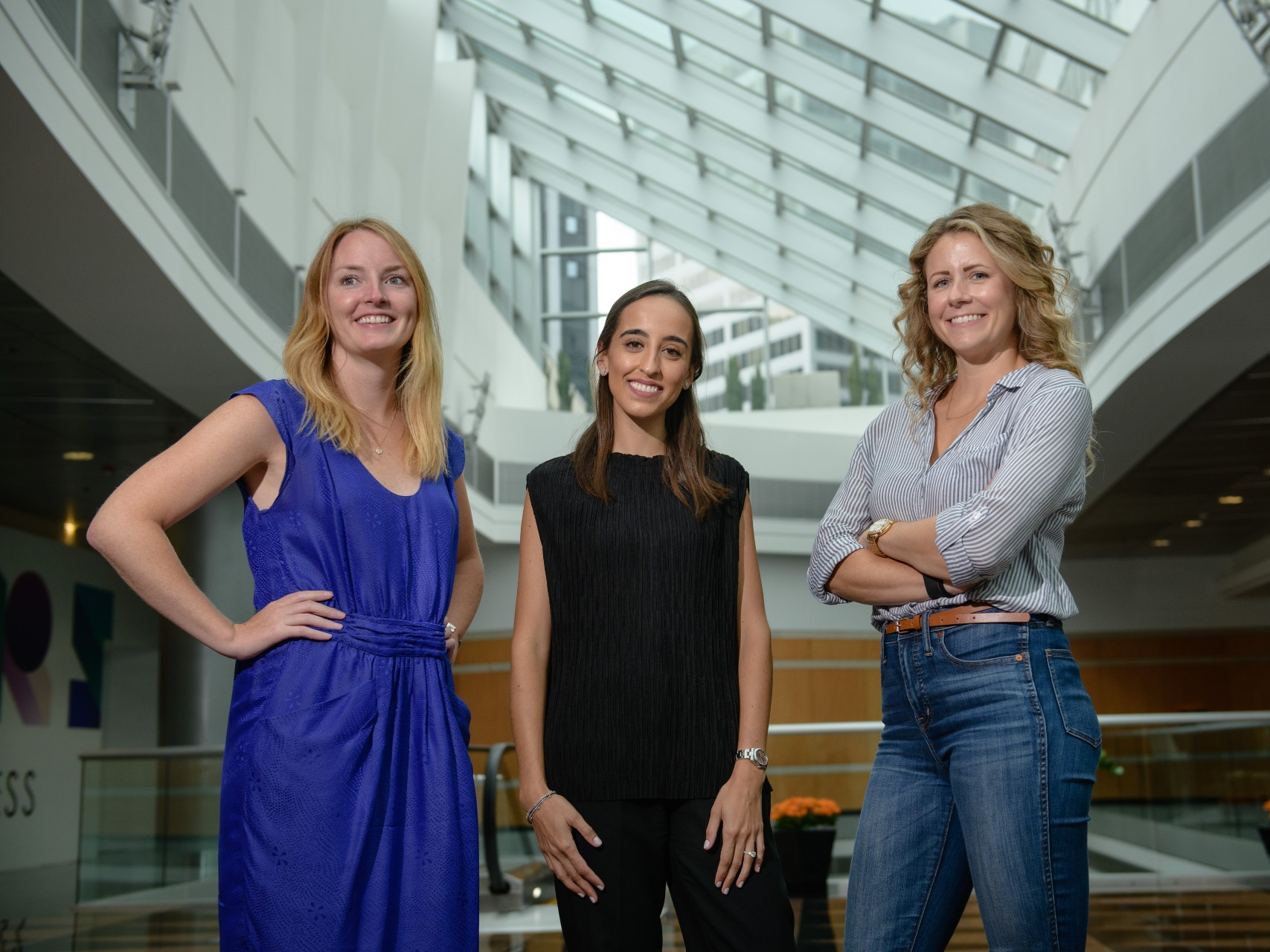 three executive MBA women UVA Darden