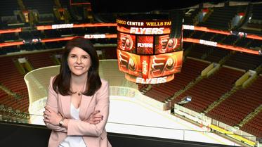 UVA Darden alumna Valerie Camillo, president Philadelphia Flyers and Wells Fargo Arena