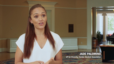 Narrative Style, Jade Palomino, VP for Diversity, Darden Student Association
