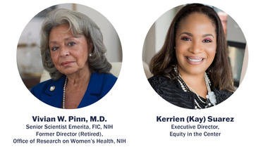 Vivian Pinn and Kerrien Suarez