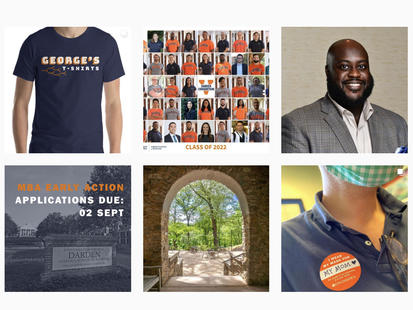 Darden MBA Instagram feed