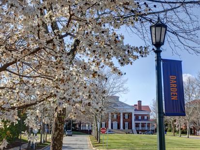 UVA Darden springtime