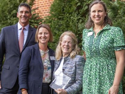Leslie Tarkington‘s (MBA ’69), a 2024 recipient of Harry N. Lewis Distinguished Service Award