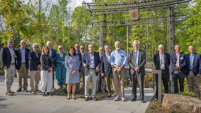 Japanese Garden dedication