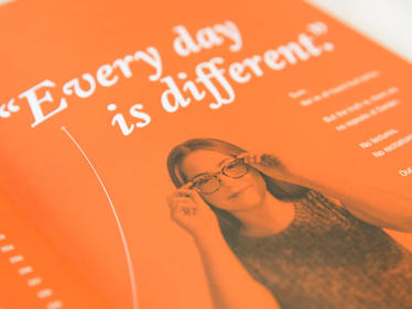 Every day is different; Darden Brand book