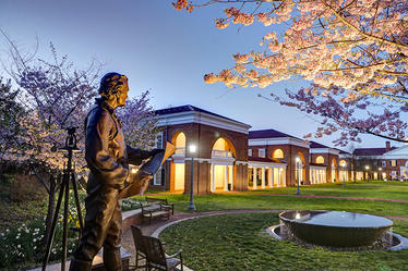 Darden Grounds in spring