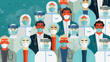Illustration of doctors