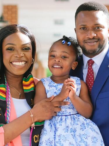 Sharon Okeke and Family